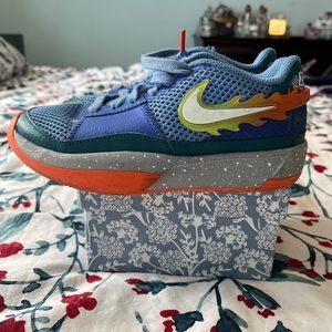 Nike Kids Sneakers Blue and Orange